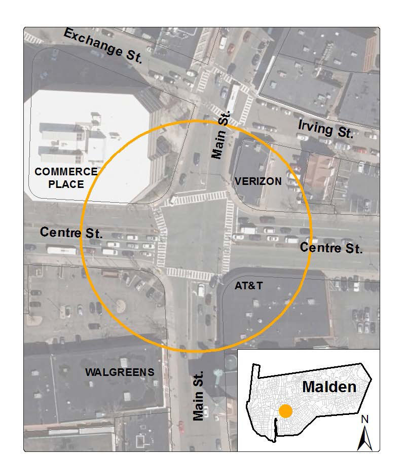 Figure 1
Main Street and Centre Street Intersection